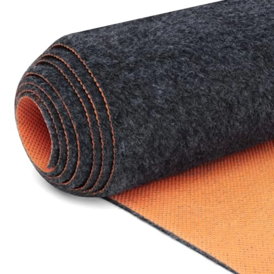 

Прочный впитывающий коврик для защиты от проливов масла 6'8 x 8'6, премиум-класса, для гаража, защищает пол от проливов под автомобилем.