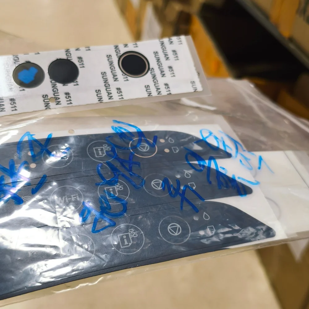 

1PC Compatible New Button Stickers for Epson L1110 L3210 L3150 L3250 L3110 L3110 L3100 Panel Button Sticker