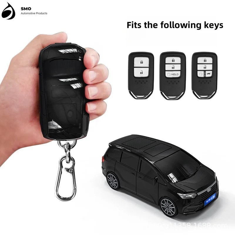 For Honda Odyssey Key Cover with Lights Car Key  Car Model Key Protective Cover Auto Accessories Creative Personalized Gifts New