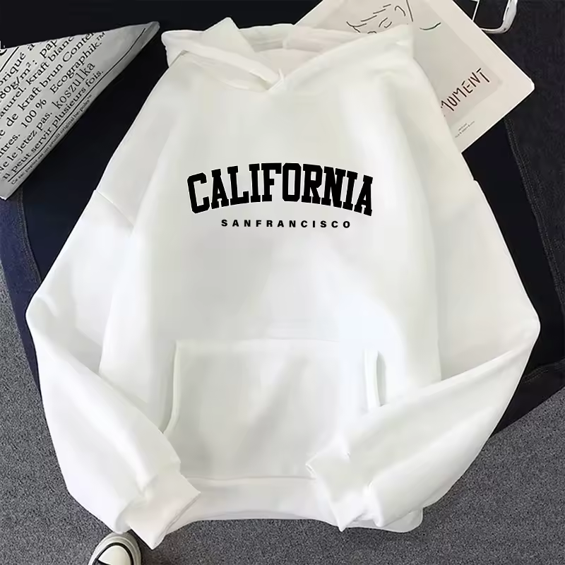 Vintage California San Francisco Hoodie, Oversized California Hoodie, Retro West Coast Sweatshirt, Minimalist Travel Hoodie, Cozy Unisex Pullover Gift