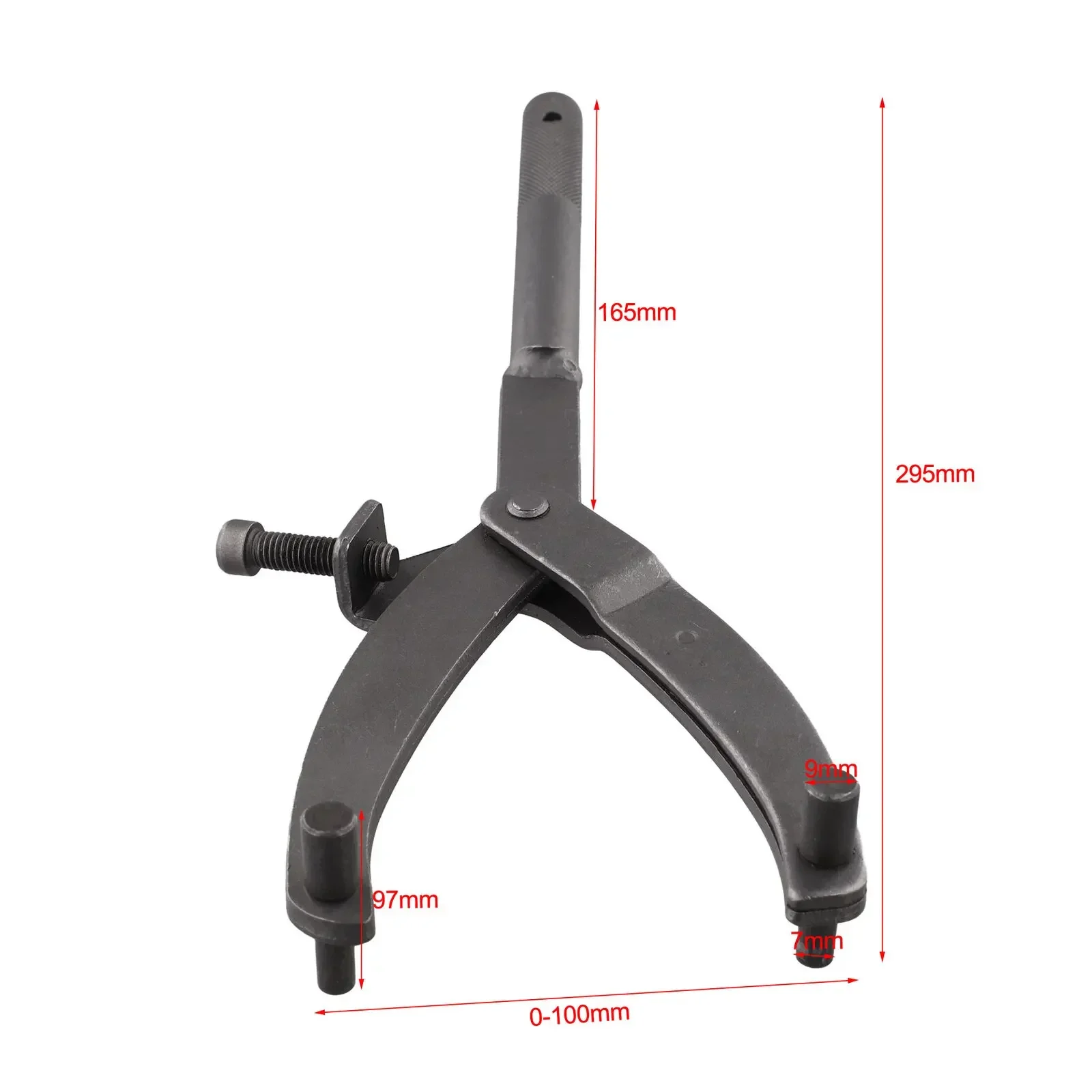 For Motorcycle Flywheel Motorcycle Repair Motorcycle Flywheel Wrench Motorcycle Maintenance 29.5 Cm Length Steel Material
