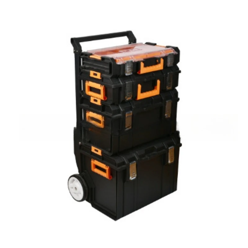 Combined tie rod multi-layer tool box Electrical and electrical equipment Maintenance tool storage box Household