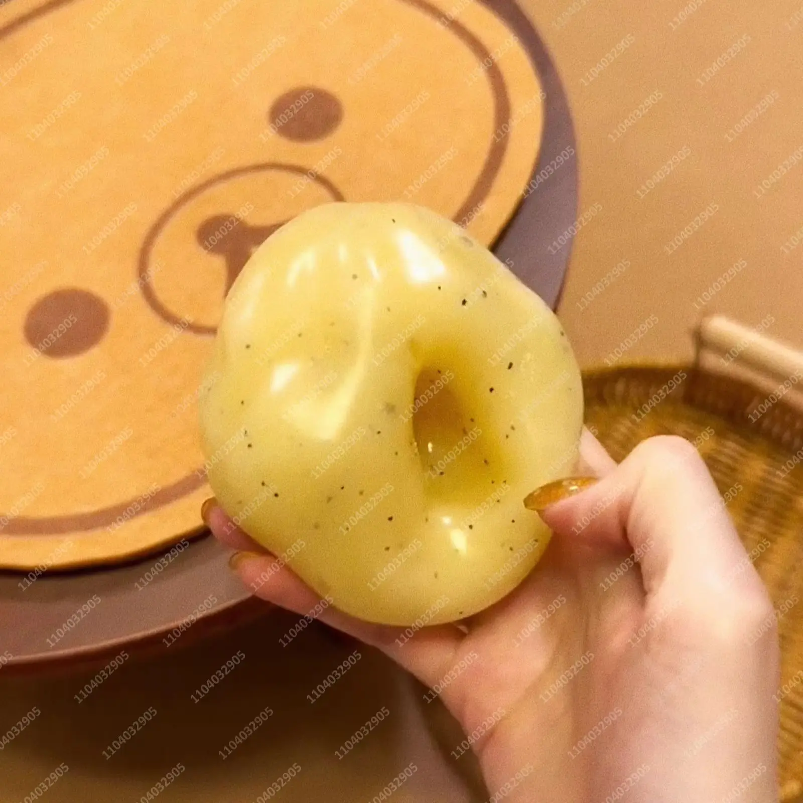 Mashed Potato Slushie Stress Ball Snow Ice Slushy Mint Chocolate Shapable Squeeze Ball ASMR Anti Stress Fidget Toys for Adults