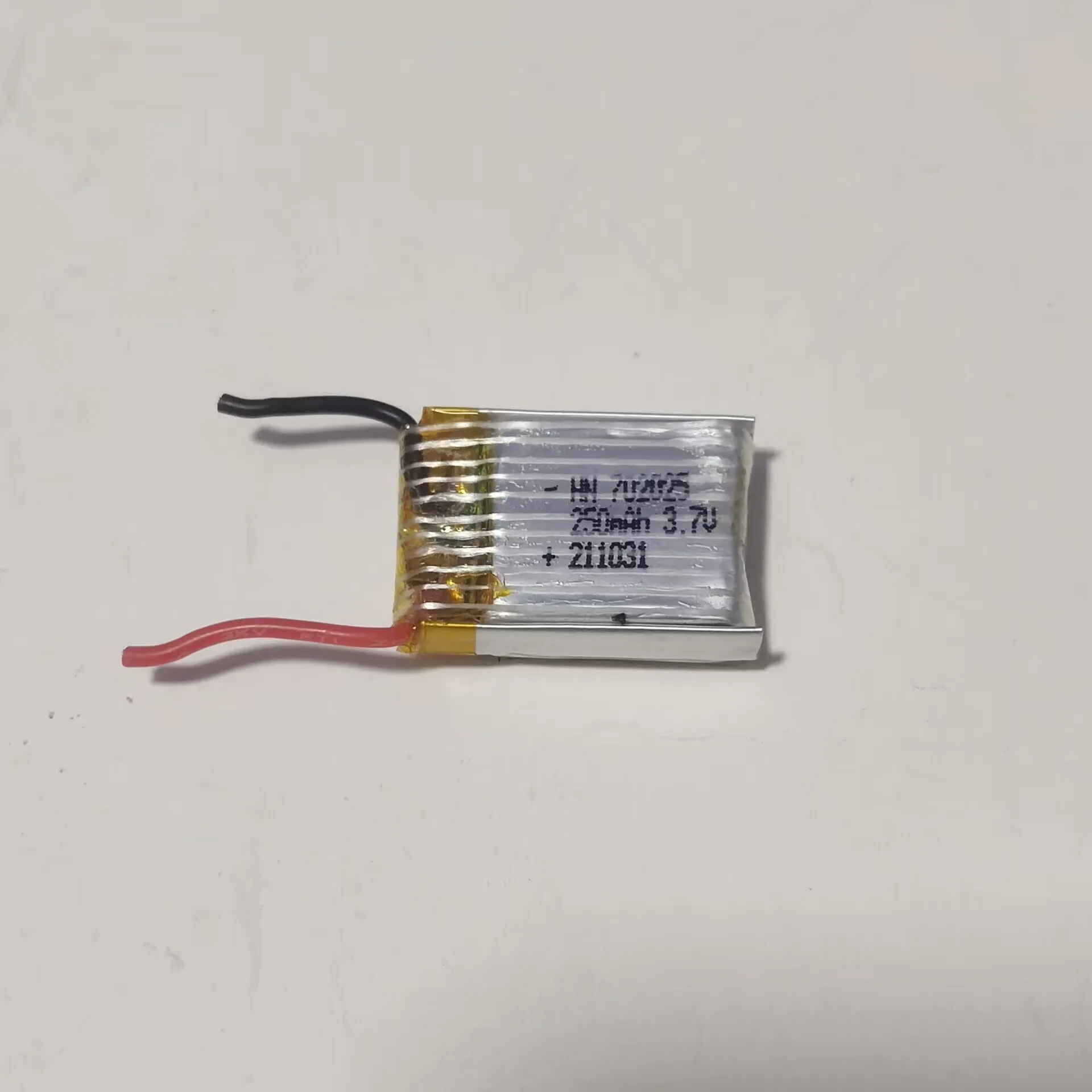 3.7V 250mAh Li-po akumulatory oryginalne akcesoria akcesoria części zamienne do Mini drona DH-120 zdalnie sterowany Quadcopter