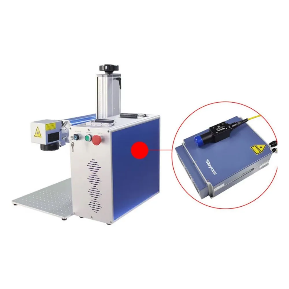 Yongli 20QS 30QS Pulsed Fiber Laser Source 20W 30W 1064nm Air Cooled Laser Generator for Laser Marking Machine