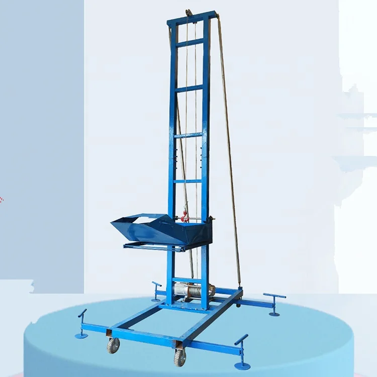 Wendy 8/9m Steel Electric Mobile Floor Tile Mobile Stacking Truck Automatic Lifting Brick Mobile Machine