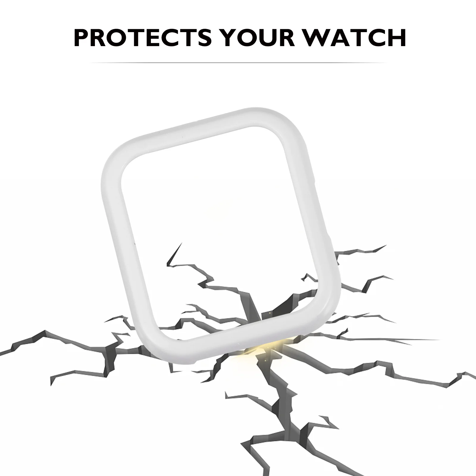 

2pcs Smart Protective Cases Flexible Durable Replacement Cover For Watch Comfort Fit Scratch Resistant Gift For Family