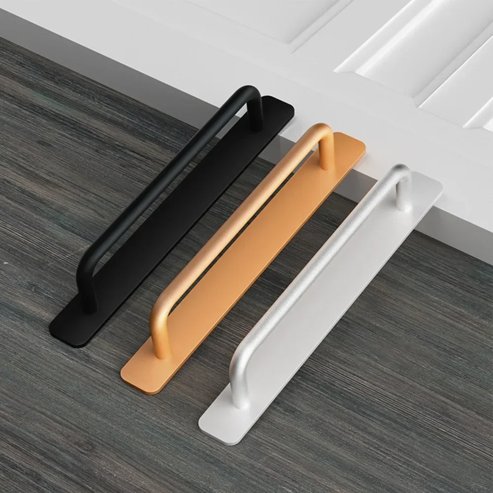 Barn Door Pull Push Plate Heavy Duty Gate Handle Sliding Wood Door Handle Furniture Hardware Cabinet Cupboard 31/33/35mm