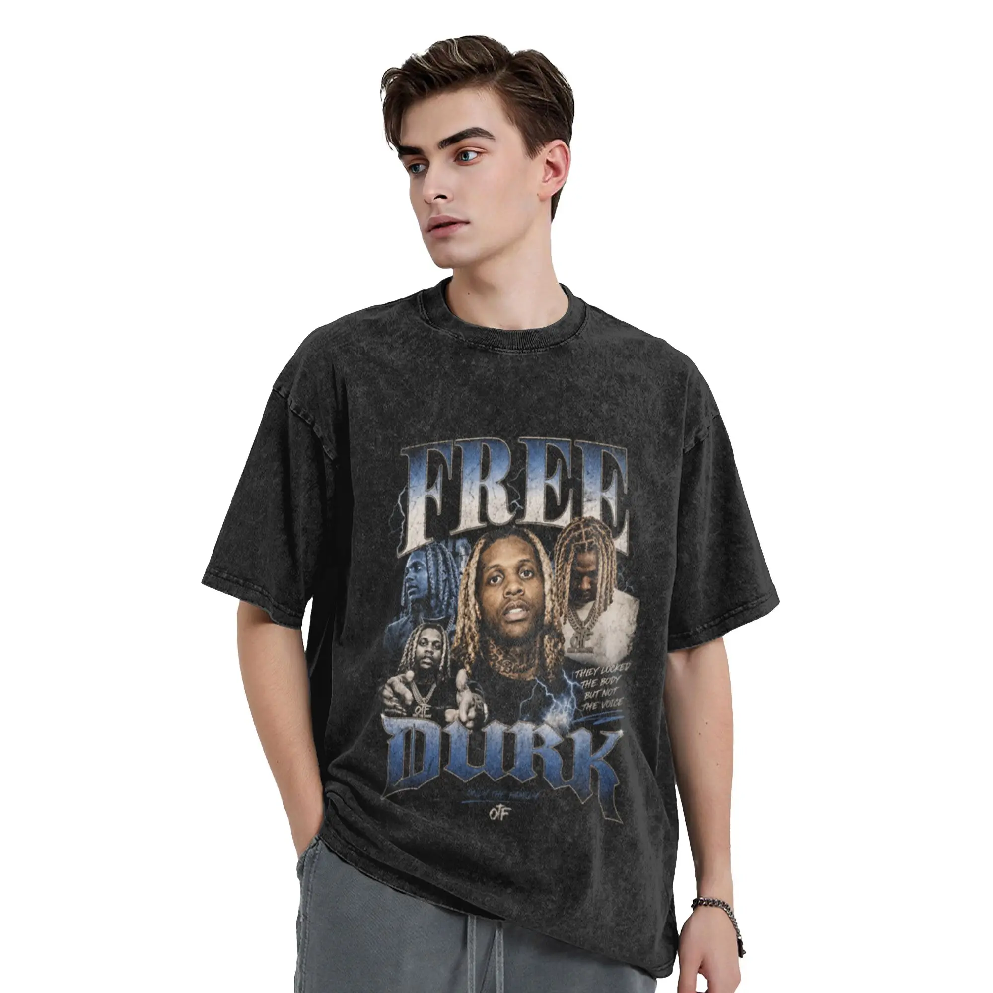 Free Durk Rap Unique Trendy A Vintage Oversized Cotton Unisex T-Shirts