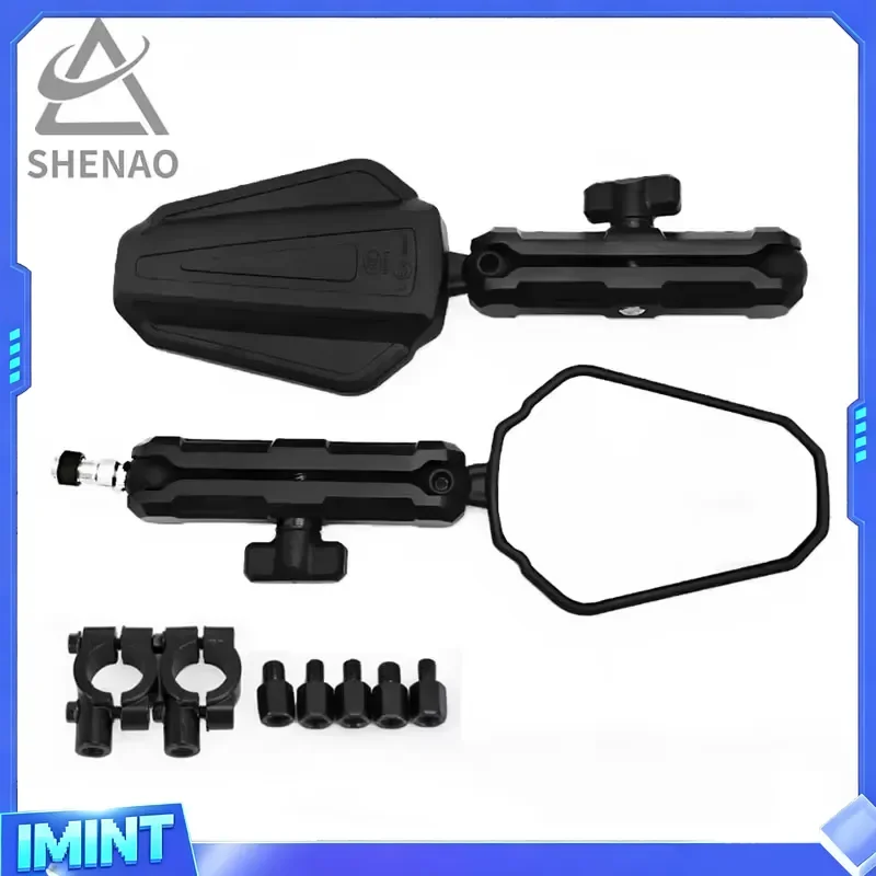 High-quality Universal Motorcycle Rearview Mirror Foldable and Adjustable Viewing Angle Motorcycle Side Mirror Reflector