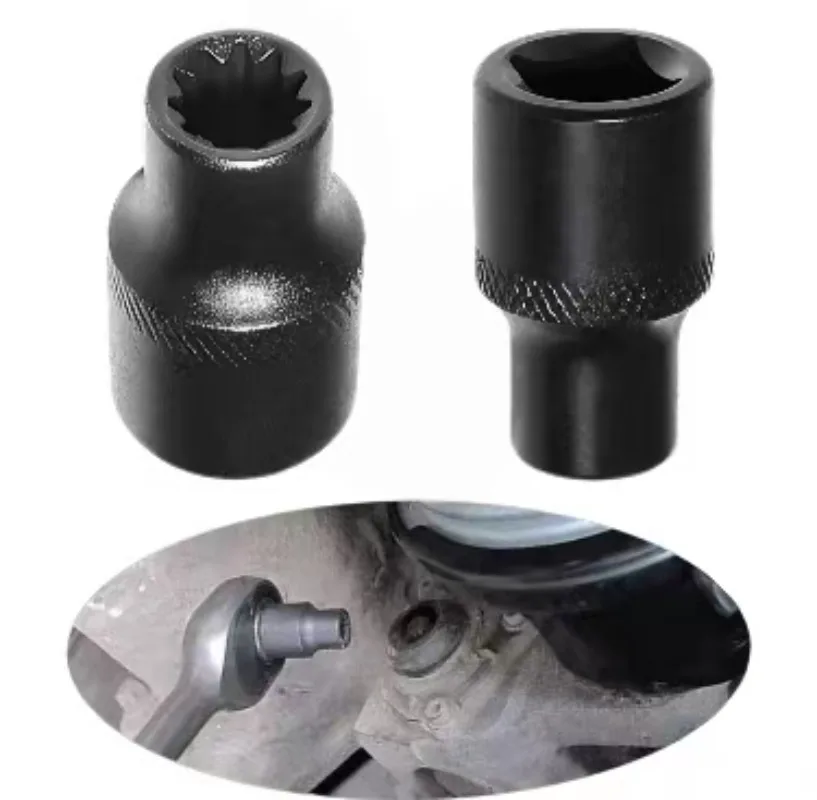 11 punkt Lkw Bremssattel Buchse Hülse Werkzeug 3/8'' Bremsbelag Schraube Entferner Für Knorr lkw Bremse Spezialisierte Demontage werkzeug