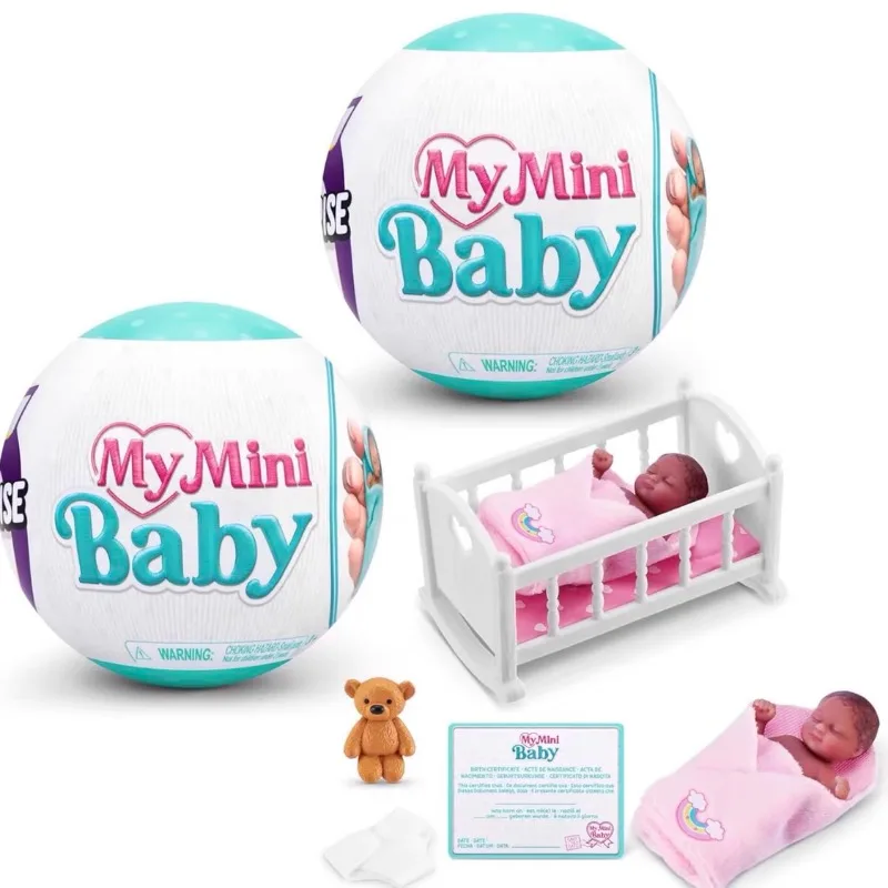 ZURU 2025 جديد كرة أطفال صغيرة 5 مفاجأة الكرة صندوق أعمى تفكيك الكرة لعب الأطفال والفتيات هدية عيد ميلاد
