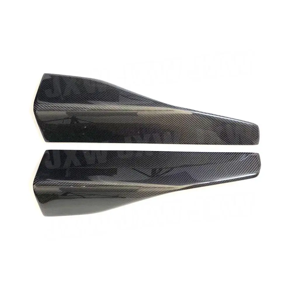 Carbon Fiber Side Skirts Apron Splitters Flaps Winglets For Benz C Class W205 C180 C200 C300 C63 AMG  Car Style