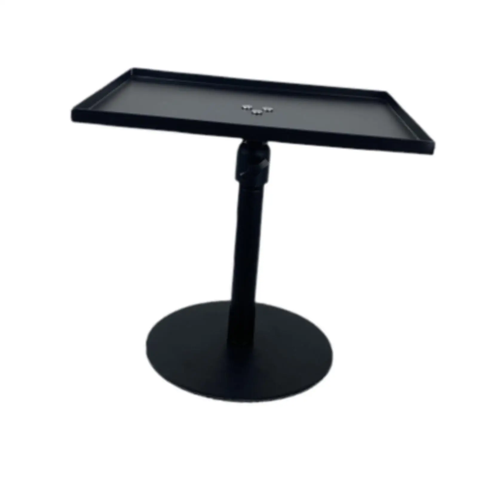 

Projector Stand with Tray Utility Easy to Install Accessories Projector Holder for Bedside Table Indoor Outdoor Office Home Desk
