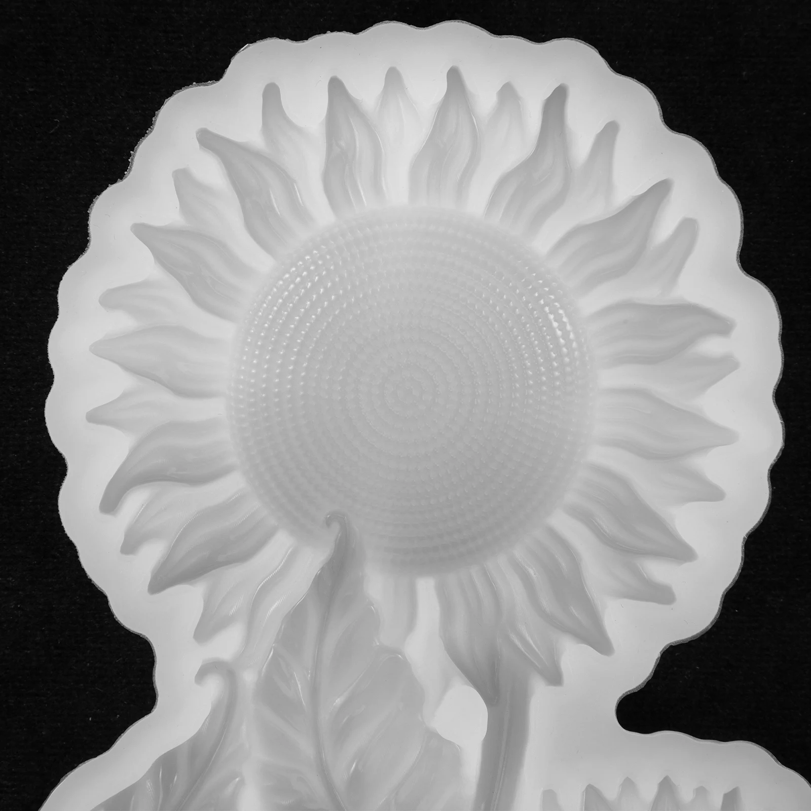

Sunflower Shaped Silicone Mold 9011 White DIY Wall Decor Crafts Reusable Nonstick Easy Clean Epoxy Resin Casting H