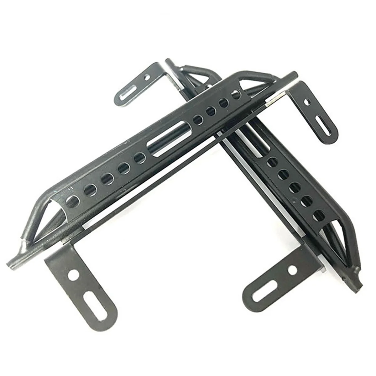 AA26P 2 шт. металлические педали, боковые стальные ползунки, подножка для 1/10 Traxxas/TRX4/Defender T4, радиоуправляемый гусеничный автомобильные аксессуары