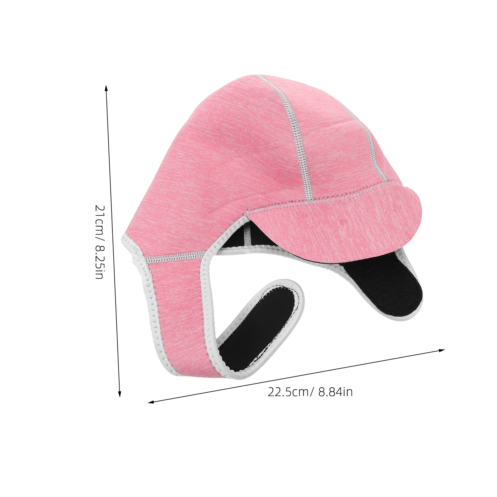 الغوص الحراري هود 2 مللي متر الغوص قبعة السباحة الرجال النساء الدافئة بذلة هود تحت الماء الغوص تصفح بركة مقنعين قبعة #6