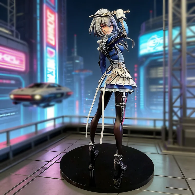 

Anime Sakuya Gk Statue Touhou Project Action Figure Game Girl Izayoi Sakuya Figure Model PVC Collection Desk Decoration Toys