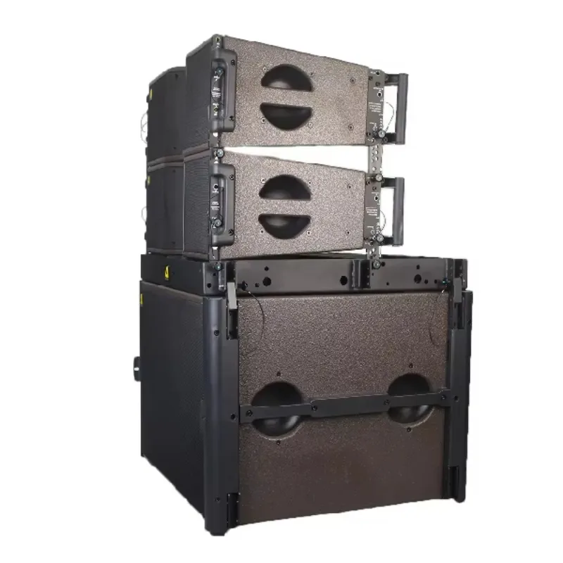 Pro Line Array Speaker Dual 8 Inch Professional Audio Video Line Array Powerful DJ Sound