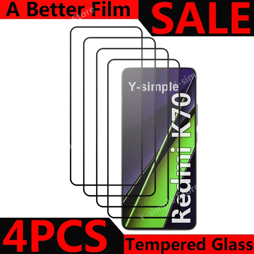 4/2Pcs Tempered Gla… - image