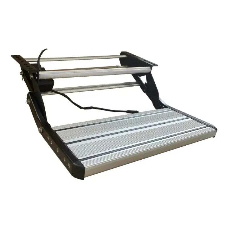 

2023 TONGFA Manufacturer High Quality RV Caravan Aluminum Alloy Material Electric Folding Single-layer Step