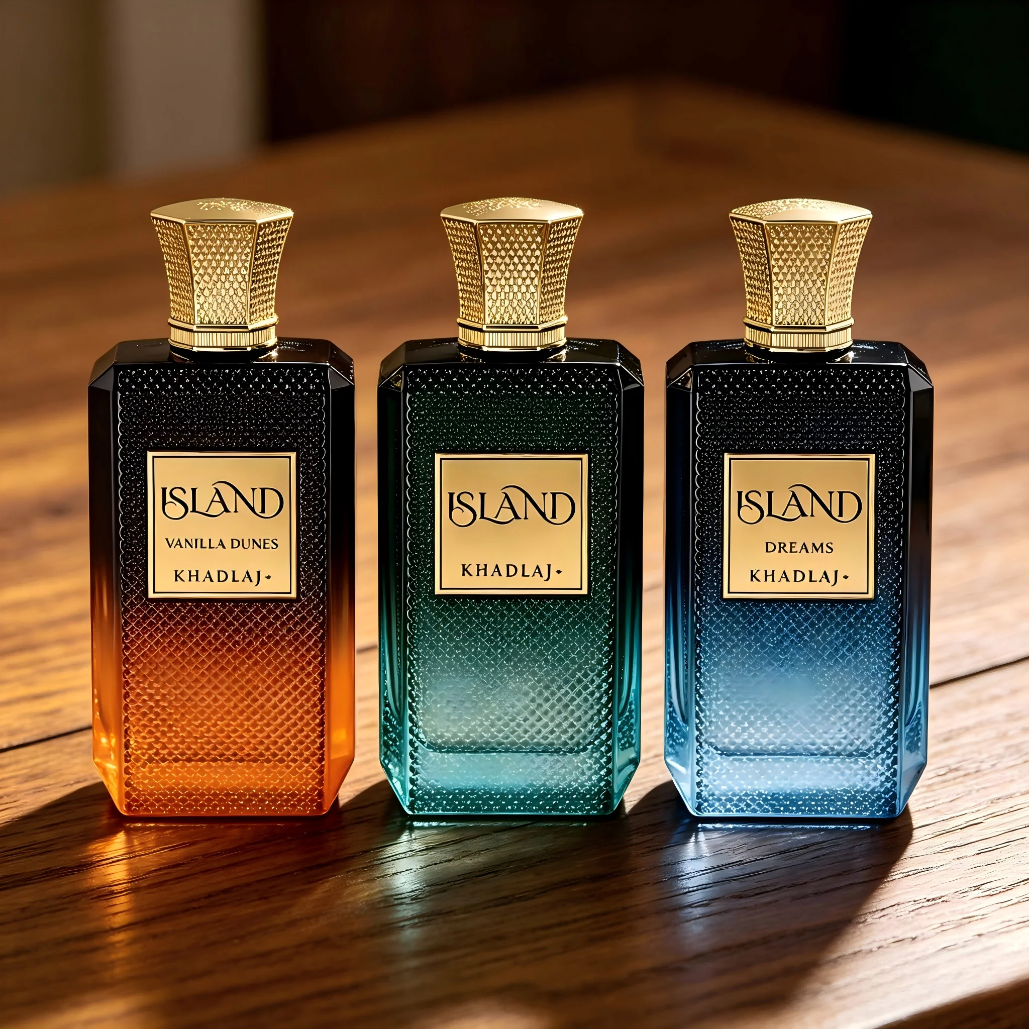 

100ML Khadlaj Island Vanilla Eau De Parfum Long-lasting Fragrance Middle Eastern Unisex Perfume Middle Eastern Unisex Perfume