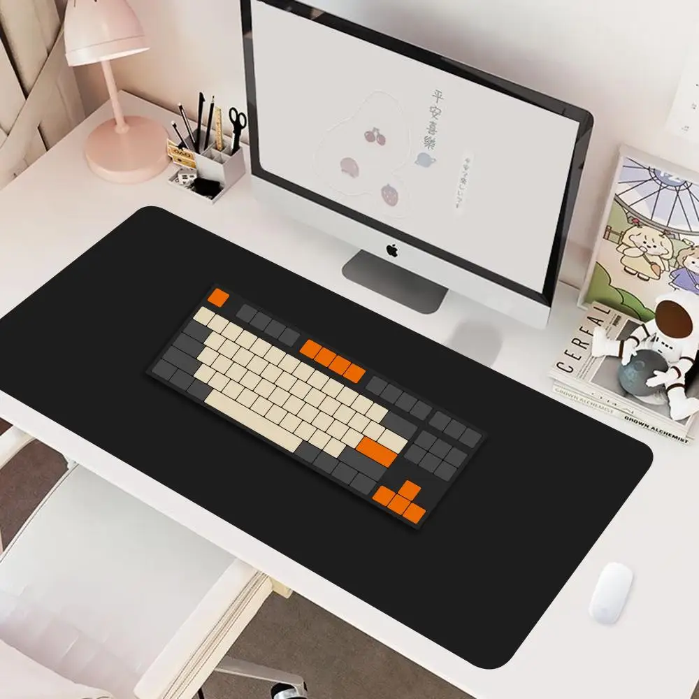 keyboard Mouse Pad XXL 800x400mm Mouse Pad Large Computer Laptop Non-slip Keyboard teclado mecânico gamer Desk Mat Mousepad