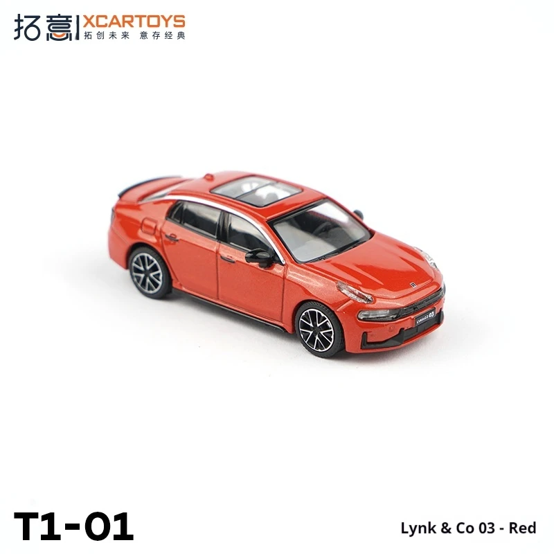 

XCARTOYS 1/64 Scale Alloy Car Model Red Miniature Toy Vehicle Non-Radio Controlled Model Car Collectible Item