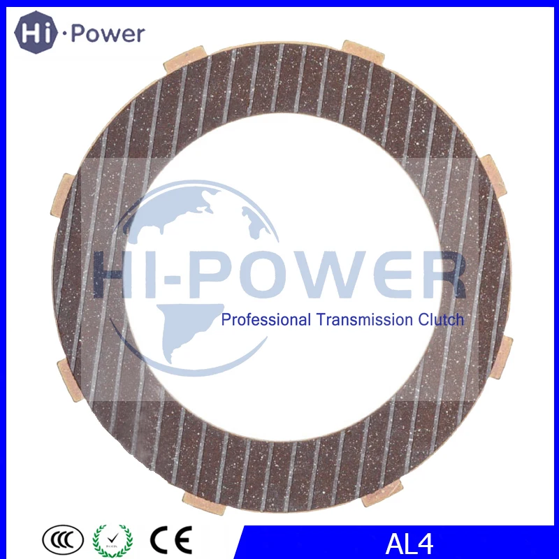 

DP0 AL4 97-up Transmission Friction plate E2 4th Clutch External 82mm 8T 1.6mm 7700101427 2307.F8 304705-160 155705-160