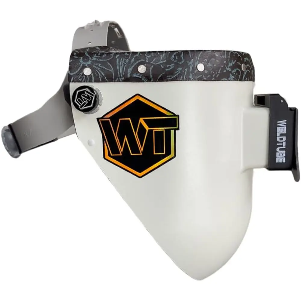 Gold-Plated High Visibility Welding Helmet with Slim Cut Design and Optional Lip-ront Adapter