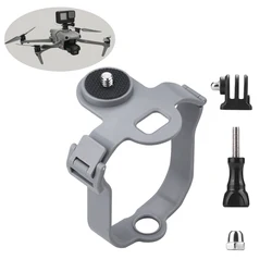 Top Extension Holder Camera Bracket Mount Kit for DJI Air 3/Air 3s for GOPRO /Action 4/Insta360 GO 3 3S Series Drone Accessories