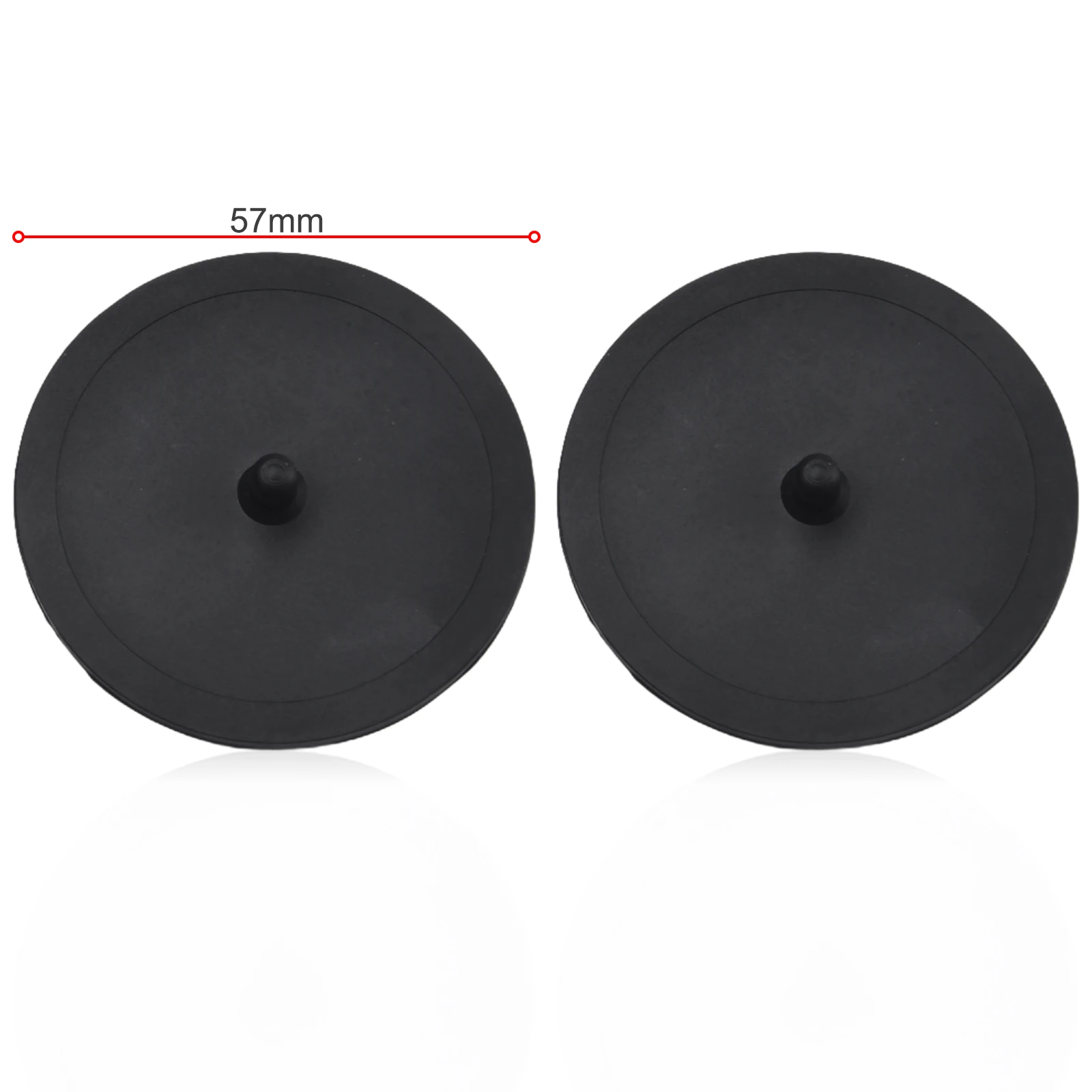 2Pcs Espresso Machine Cleaning Discs Rubber Backflush Inserts 50MM 57MM for Standard Portafilter Compatibility