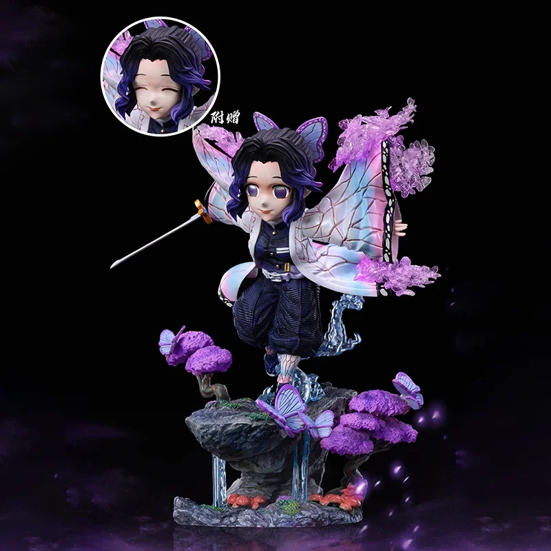 Ghost Killer Butterfly Ninjutsu G5 mini doll around the animation model box decoration Kochou Shinobu GK Limited Statue Figure