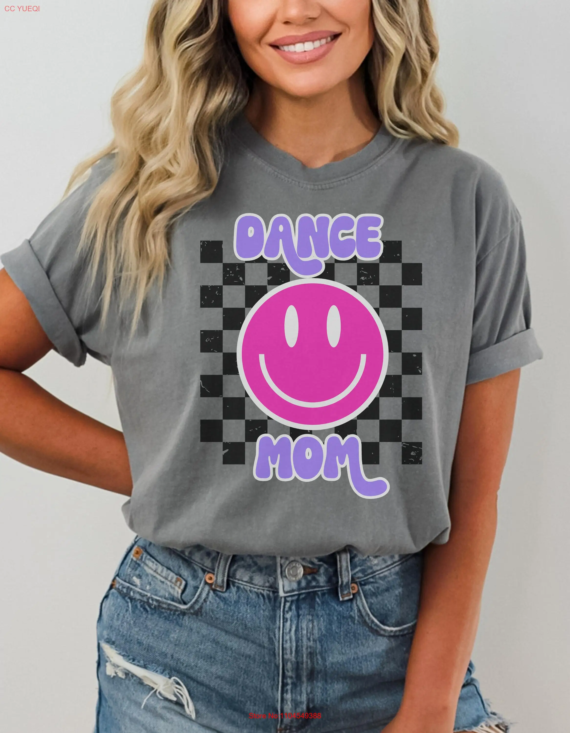 

Retro Dance Mom T Shirt long or short sleeves