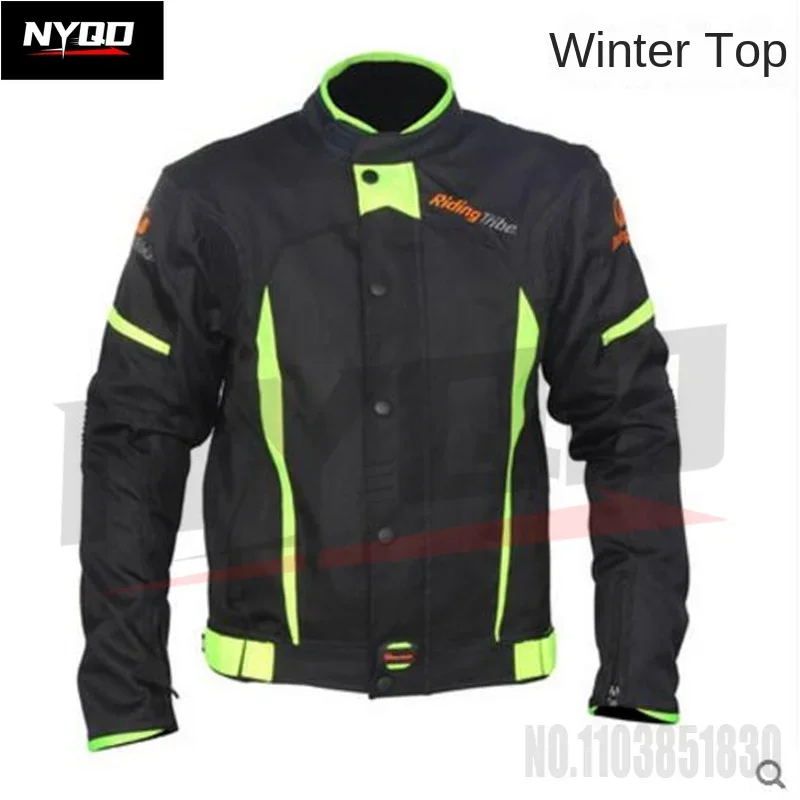 Rijdende Stam Motorrijpak Set Waterdichte Anti Herfst Warme Motorkleding 4 Seizoenen Winter Motorpak - afbeelding 1