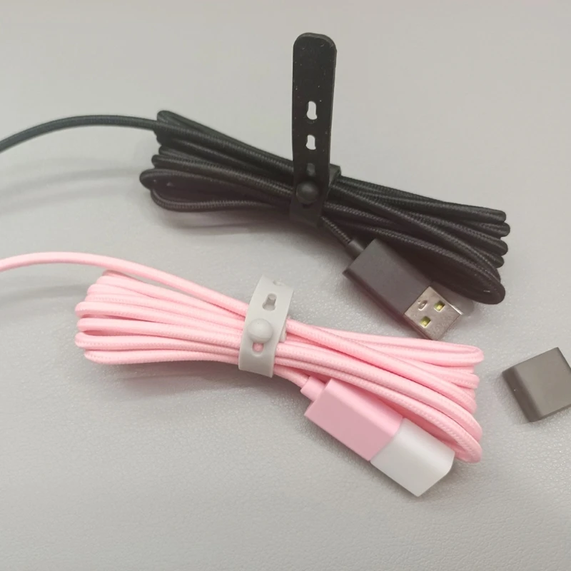 USB Charging Cable PVC Line Wire for Razer Kraken Ultimate / 7.1 V2 RGB / V3 Wired / Kitty Edition Headphone Part Repair F19E