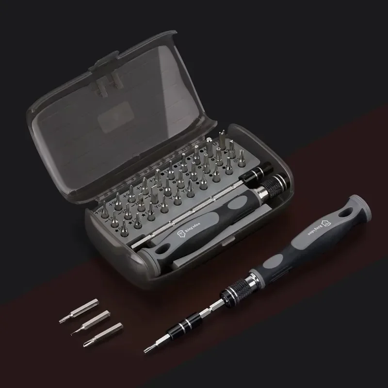 Magnetic Precision Screwdriver Set Mini Bits Manual Hand Tool Kit For PC Mobile Cellphone Watch Household Electronic Repair Work