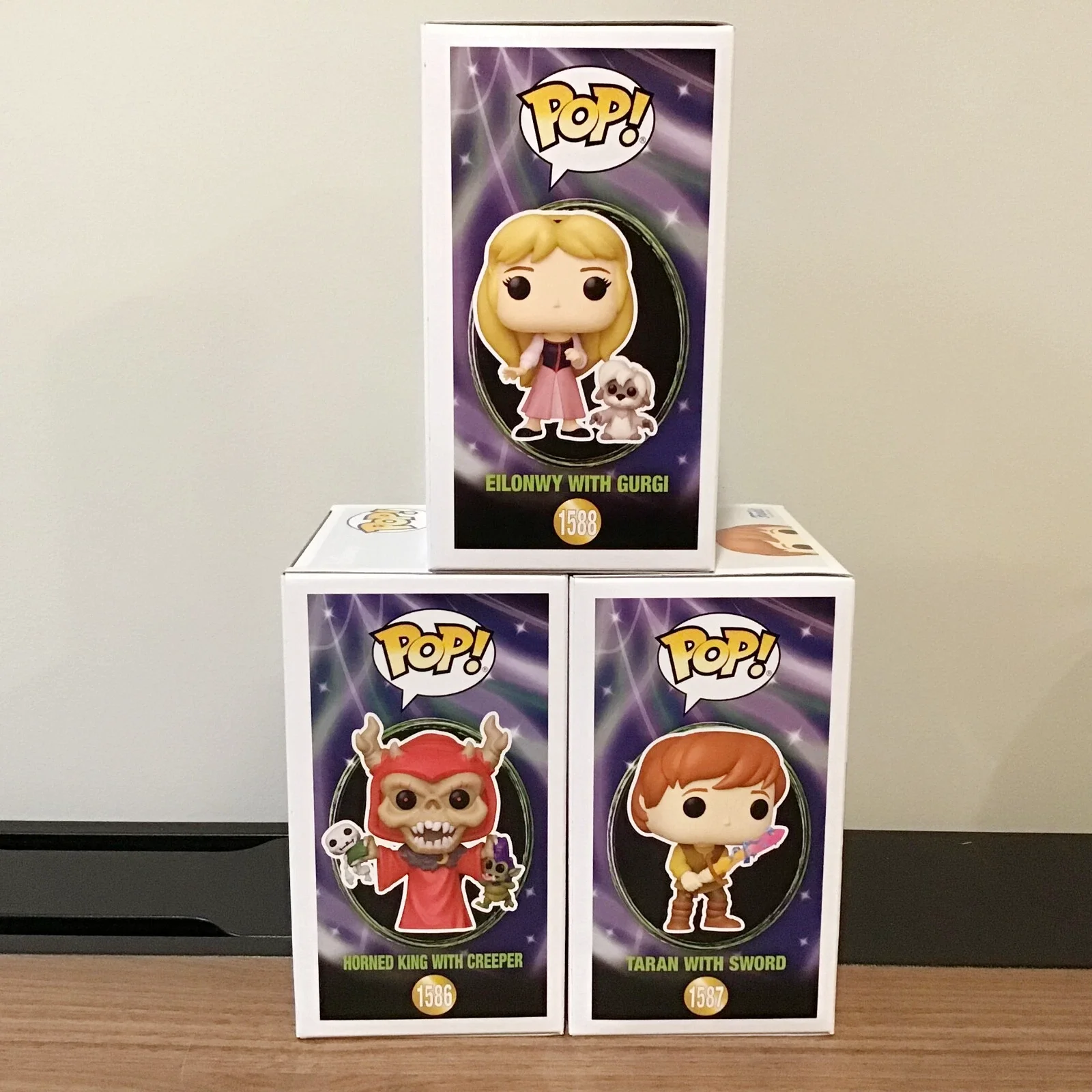 Disney Taran with Sword 1587 And Eilonwy with Gurgi 1588 Figurine Funko Pop Vinyl Figure Limited Edition Collect Model Toy Gift - Image 5