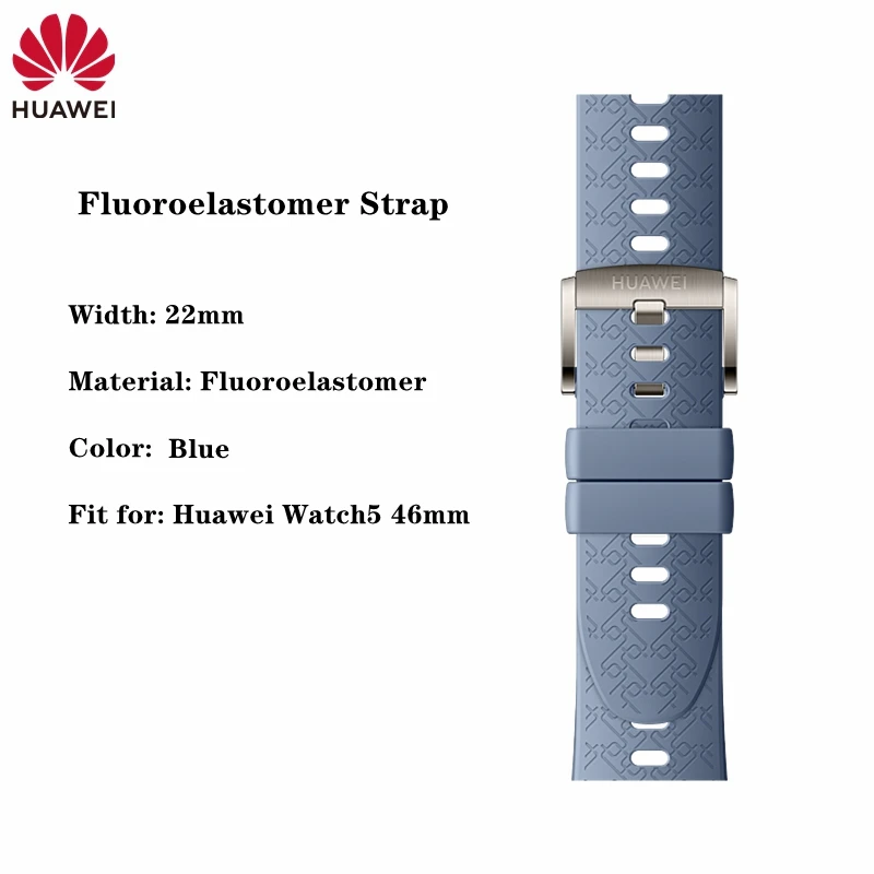 オリジナルHuawei Watch 5 ヴィーガンレザー フルオロエラストマー複合