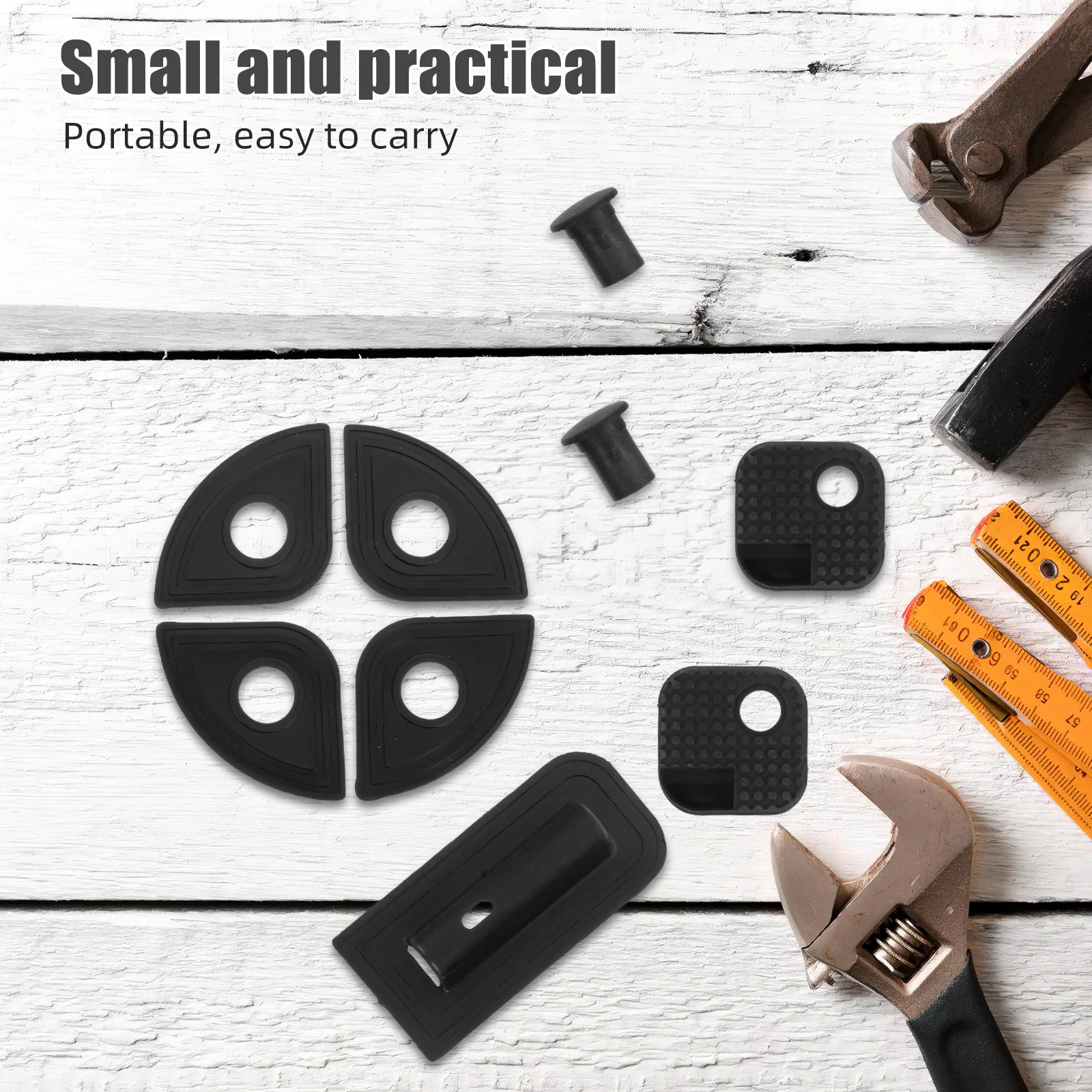 

3Sets Portable Folding Chair Accessories for Outside Sturdy Plastic Steel Repair Kit for Kids Beach Camping Chairs with Anti