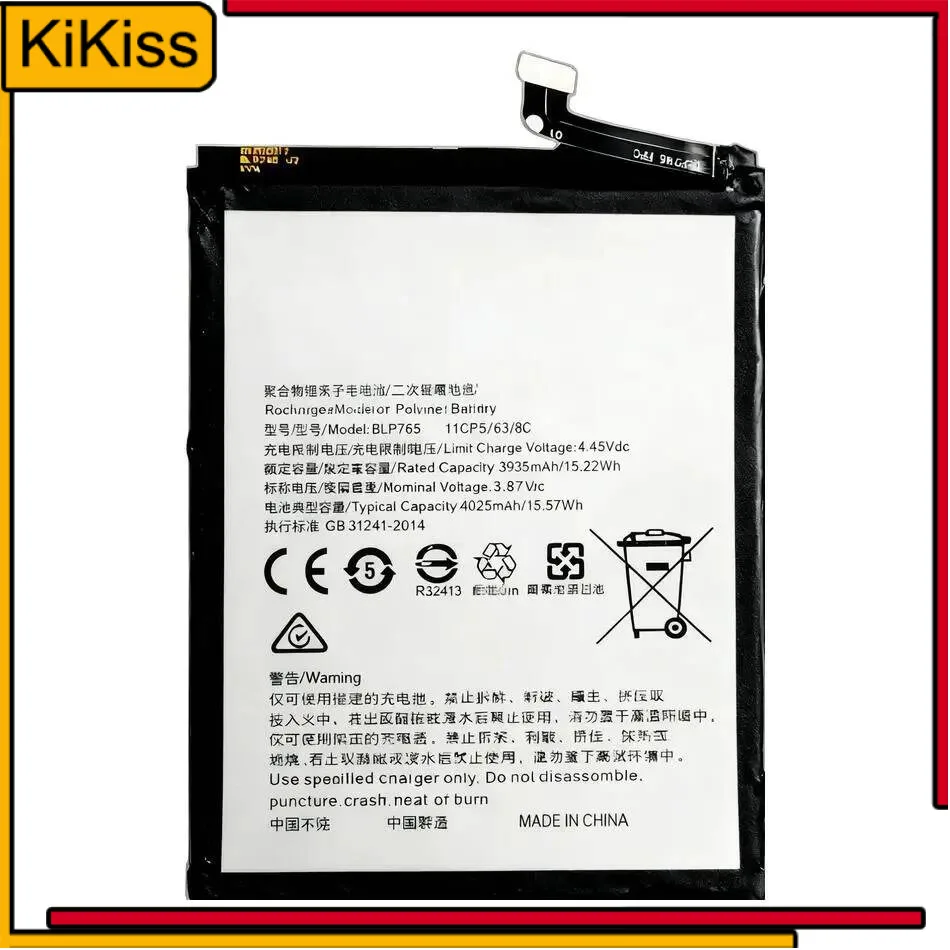

For Oppo Reno 3 3A A91 F15 2020 CPH2001 CPH2021 PCPM00 Reliable Power 4025Mah Mobile Phone Battery BLP765