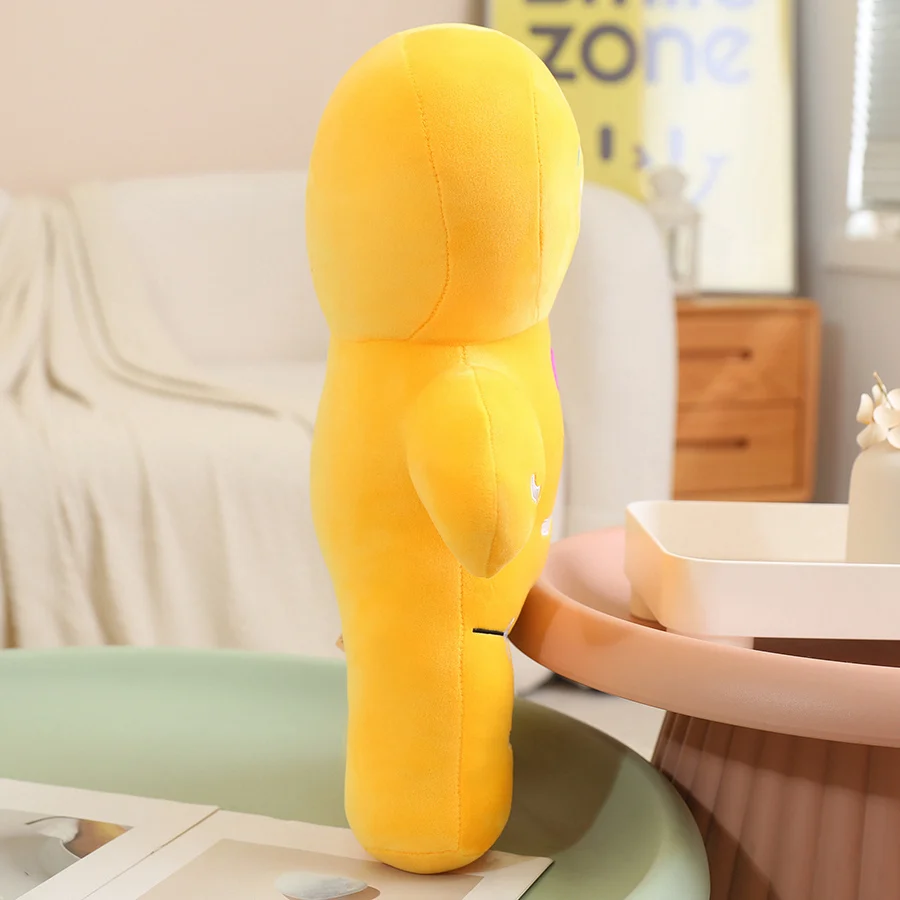 New Cute Gingerbread Man Plush Toy Cartoon Anime Cookie Man Stuffed Toy Soft Girl Doll