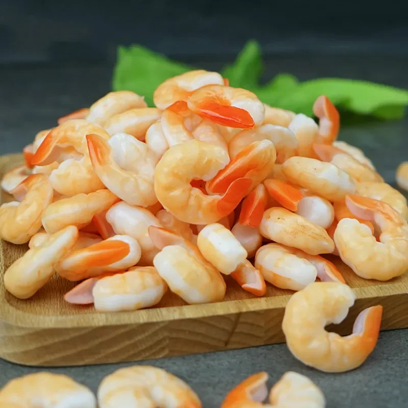 

5pcs/pack Simulation Shrimp Fake Food Model High Imitation Shrimp Shooting Prop Photo Props PVC Shrimp Simulation Lobster Model