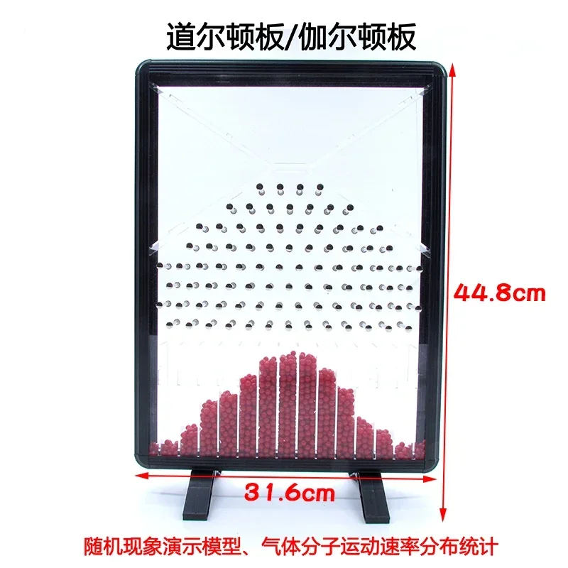 Galton board (Dalton board) random phenomenon demonstration experiment gas molecular motion high school physics