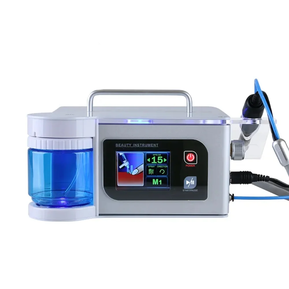 Profesjonalna maszynka kosmetyczna STLF 2025, frezarka podologiczna z rozpylaczem wody, elektryczna, przenośna polerka do paznokci do manicure i zdobienia paznokci, 35000 obr./min.