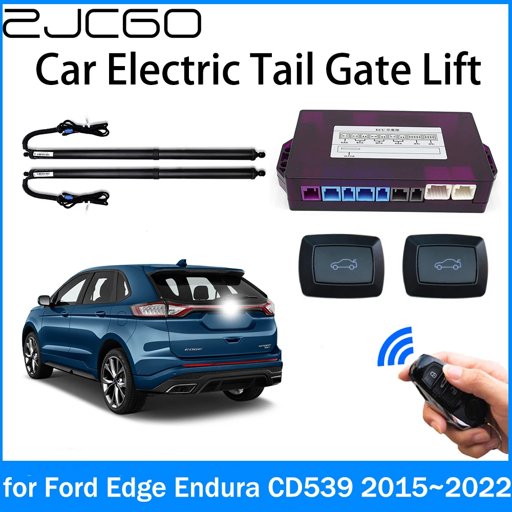 

ZJCGO Car Power Trunk Electric Suction Tailgate Intelligent Tail Gate Lift Strut for Ford Edge Endura CD539 2015~2022