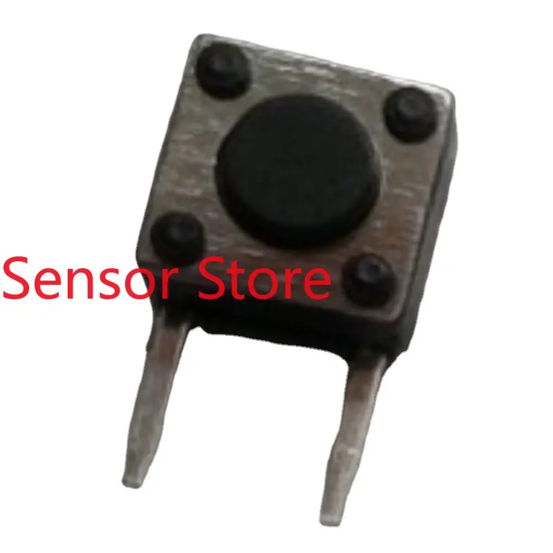 

100PCS High Quality Copper Touch Switch 6*6*4.3 Side 2Pin Plug 2 Pin Button Microswitch.