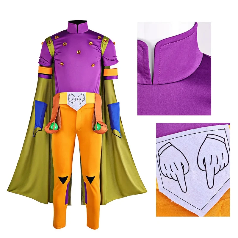 

JoJo's Bizarre Adventure Gyro Zeppeli Cosplay Costumes Anime Character Halloween Costume Performance Clothing for Adults hf5]]