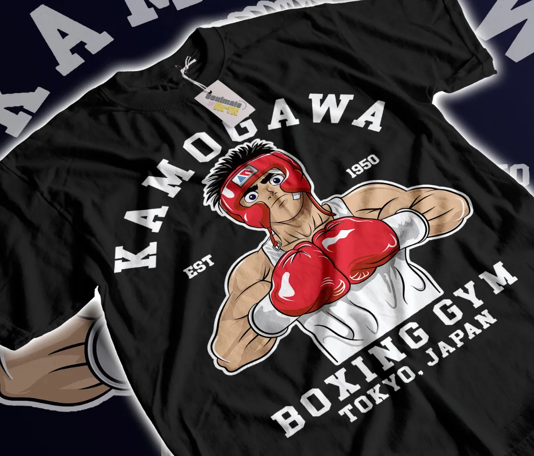 Kamogawa Boxing Gym T-Shirt Classic Hajime No Ippo Sweater Hoodie Soft Tee