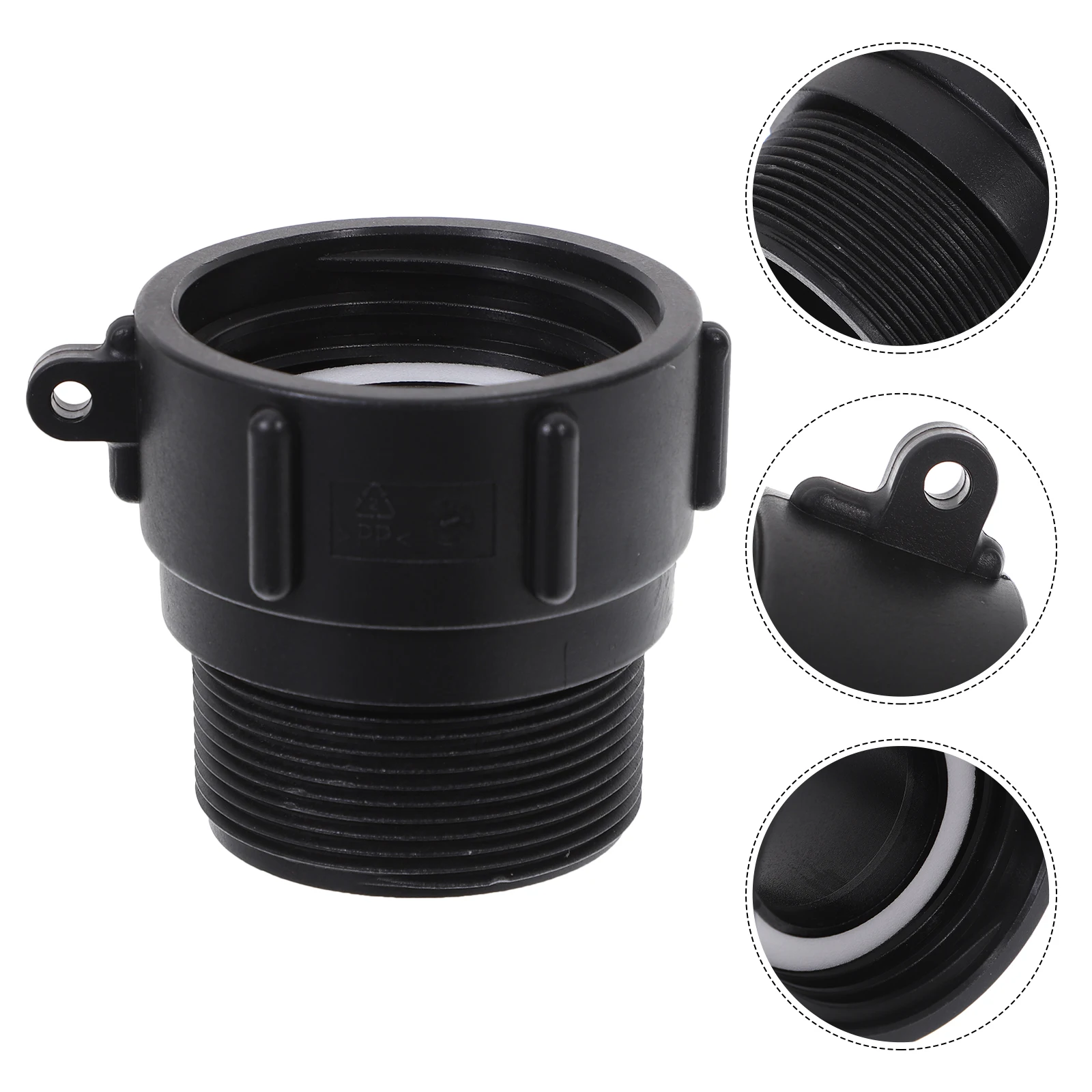 

Water Tank Adapter 2 Inch NPT Ibc Tote Adapter S60x6 Fittings ABS Food Grade Garden Ibc Tote Cover Hose Plumbing
